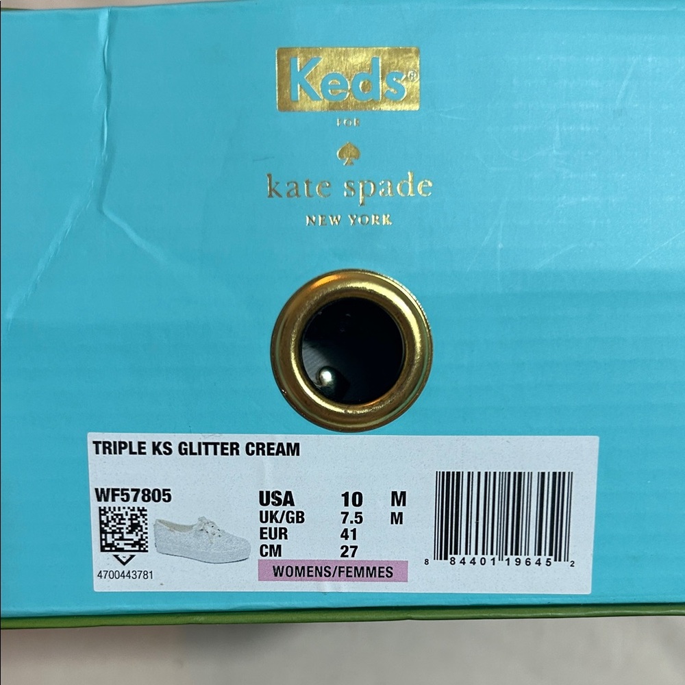 Kate Spade Glitter Sneakers - Silver - Picture 4 of 4